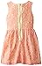Pippa & Julie Little Girls' Rose Lace Dress