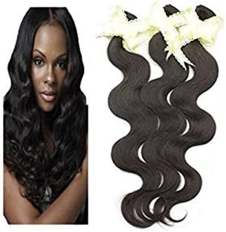Best Quality Brazilian Virgin Remy Real Human Hair Extension Body Wave,Mixed Length(8"~30"),6A Grade(Natural Color 50g/pc) (12 14 16)