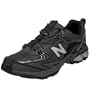New Balance Men's MT813 Trail Running Shoe,Grey/Black,13 4E