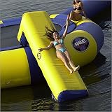 Rave Sports Large Aqua Slide Water Trampoline Attachment 02092 Color: Sand and Forest Green