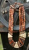 Bamboo and wood jewelry set, 'Brown Amazon Chic' 1.6 W 16.9 L