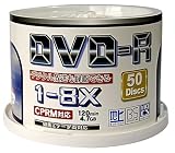 ZERO DVD-R 8倍速・50枚・CPRM対応 【ZCP8X50PW】