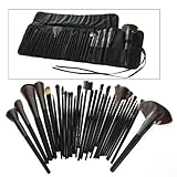 DragonPad® 32 PCS Makeup Brush Set + Black Pouch Bag