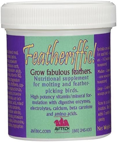 Avitech Featheriffic Supplement, 3 oz by Nor Pac Pet Products