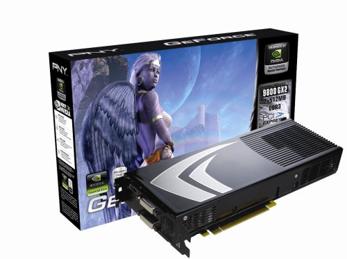 Cover image : PNY GeForce 9800 GX2 PCIe 1024MB Grafikkarte GDDR3 2xDVI-I Dual Link HDTV-Out HDMI