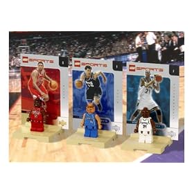 LEGO NBA 3566 - JALEN ROSE - KEVIN GARNETT - PREDRAG STOJAKOVIC