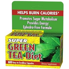 Nature's Bounty Super Green Tea Diet Caps, 60 ct
