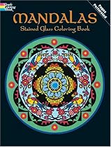Mandalas Stained Glass Coloring Book (Dover Coloring Book)