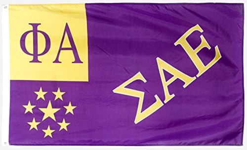 SAE Flag Sigma Alpha Epsilon Fraternity Sorority Letter 3' X 5'