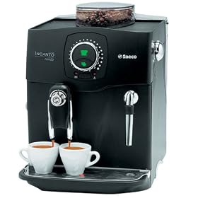 Saeco A-IR-Bk Incanto Rondo RS SBS Fully Automatic Espresso Machine, Black by Saeco