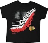 Chicago Blackhawks Black Toddler In-Stick-Tive T-Shirt
