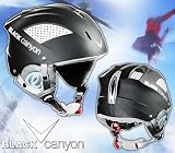 BLACK CANYON Erwachsenen Skihelm, Schwarz (black), S