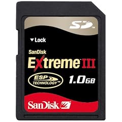 SanDisk Secure Digital SD EXTREME III 1 GB Speicherkarte