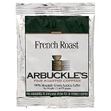 Arbuckle's Fine Roasted Coffee,  French Roast, Ground, 1.3-Ounce Bag  (Pack of 30)