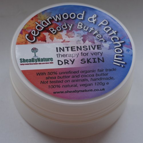 Cedarwood and Patchouli Shea butter Body Butter 