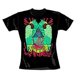 Eagle T-Shirt  (Blk,l,Female)