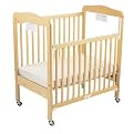 Serenity 1-Hand Drop Side Compact Crib