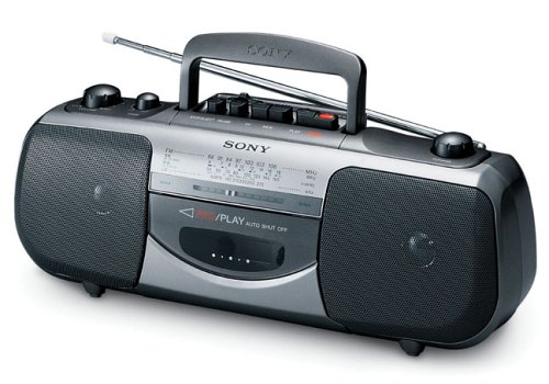 Childrens Toyshop  Electronics : Sony CFS-E14L 4 Band Stereo Radio Cassette - Silver