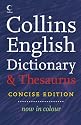 Collins Concise Dictionary and Thesaurus