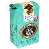 Jeremiah's Pick Coffee Organic Sumatra Gayo, Ground, 10-Ounce Bags (Pack of 3)