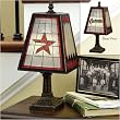 Houston Astros MLB 14" Art-Glass Table Lamp