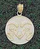 Anderson Jewelry Colorado State Rams Graphic Gold Charm