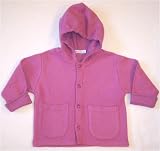 Organic Cotton Toddler Jacket 3T, Pink