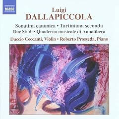 Dallapiccola - Complete Works for Violin and Piano