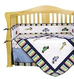 Trend Lab Retro Transportation 4 Piece Crib Set