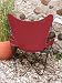 Classic Butterfly Chair - Red on Blackframe