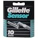 Gillette Sensor Refill Razor Blade Cartridges - 10 Pack