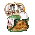 Catalina Riviera Basket Oval Willow/Bamboo Basket