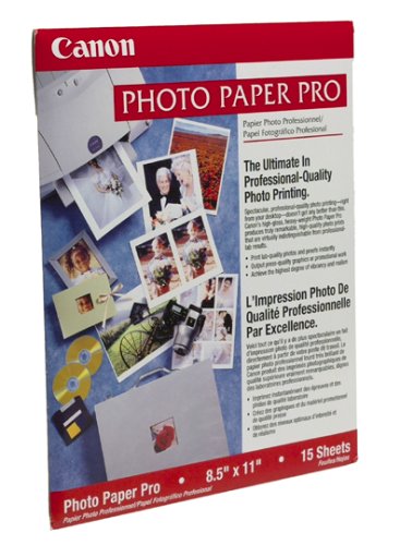 Canon 1029A004 Photo Paper Pro for BJC-8200 (8.5inx11in, 15 Sheets )