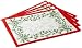 Lenox Golden Holly 13-inch by 19-inch Placemat, Set of 4