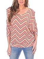 Bleu Marine Blusa Loubina (Coral)