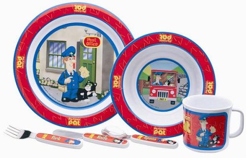 Childrens Toyshop  Toys : Postman Pat 6pce Tableware Set