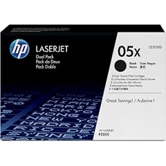 HP CE505XD 05XD Laserjet Tonerkartusche Hohekapazit�t 2 x 6.500 Seiten 2er-Pack, schwarz