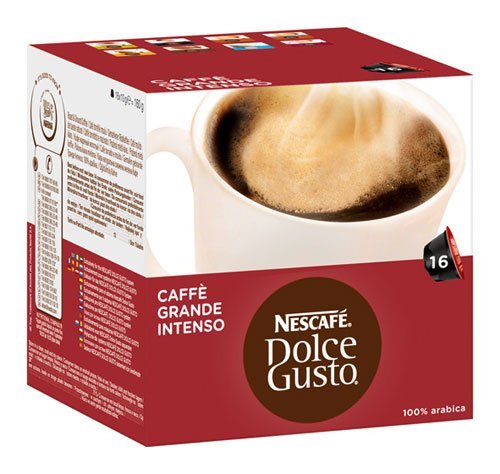 Nescafé Dolce Gusto Caffè Grande Intenso, 3er Pack (48 Kapseln)