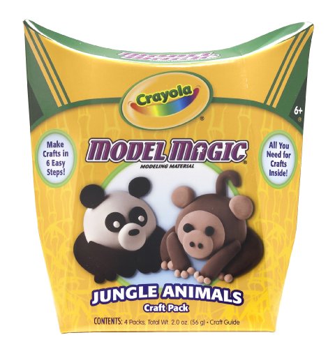 Crayola Model Magic Jungle Animals Craft Pack
