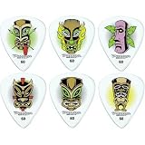 Dunlop Blackline Tiki Taboo Guitar Picks, .73MM 6-Pack