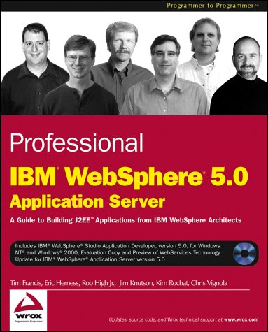 Professional IBM WebSphere 5 0 Application Server Programmer to Programmer