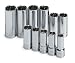 SK 1871 11 Piece 3/8-Inch Drive 12 Point Deep Metric Socket