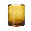 Glass Tumblers Set of 6 - Amber