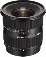 Sony DT 11-18mm f/4.5-5.6 Aspherical ED Super Wide Angle Zoom Lens for Sony Alpha Digital SLR Camera