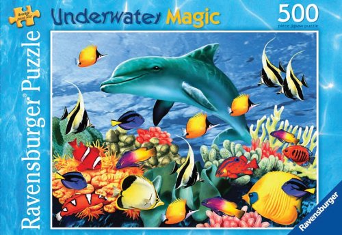 Childrens Toyshop  Toys : Ravensburger Puzzle - Underwater Magic (500 pieces)