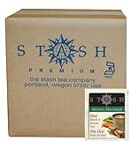 Stash Tea Organic Black and Green Tea Bags in Foil, Chai Spice, 100 Count