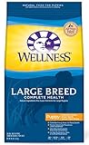 Wellness Complete Health Large Breed Puppy Chicken, Salmon & Rice Natural Dry Dog Food, 30-Pound Bag
