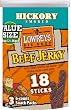 Lowrey's Beef Jerky, Hickory Smoked, 18-Count Sticks (Pack of 8)
