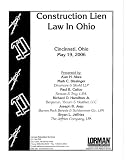 Construction Lien Law