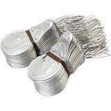 100x Silver Tone Wire Loop DIY Needle Threader Stitch Insertion Hand Machine Sewing Tool
